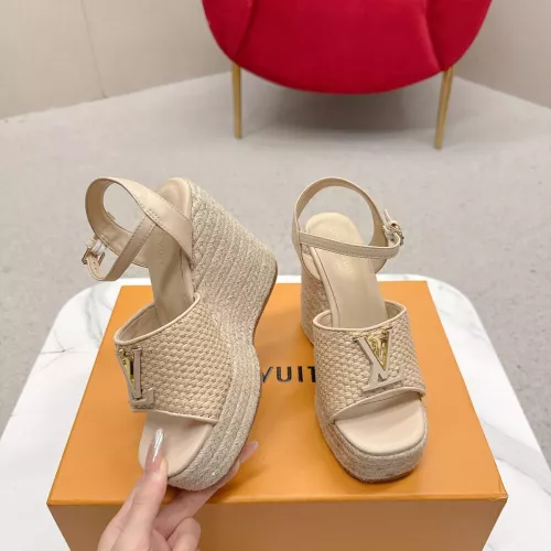 Cheap Louis Vuitton Sandal For Women #1348868 Replica Wholesale [$118.00 USD] [ITEM#1348868] on Replica Louis Vuitton Sandal