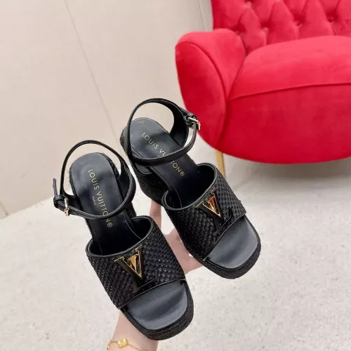 Cheap Louis Vuitton Sandal For Women #1348869 Replica Wholesale [$118.00 USD] [ITEM#1348869] on Replica Louis Vuitton Sandal