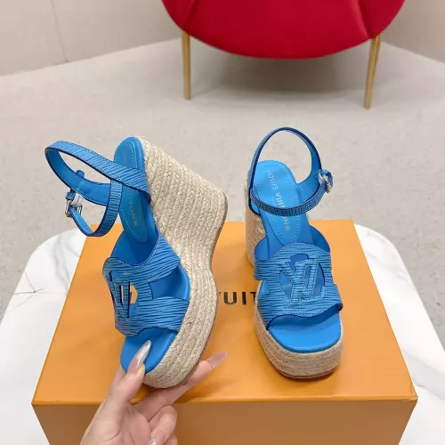 Cheap Louis Vuitton Sandal For Women #1348870 Replica Wholesale [$118.00 USD] [ITEM#1348870] on Replica Louis Vuitton Sandal