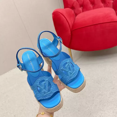 Cheap Louis Vuitton Sandal For Women #1348870 Replica Wholesale [$118.00 USD] [ITEM#1348870] on Replica Louis Vuitton Sandal