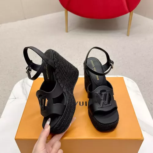 Cheap Louis Vuitton Sandal For Women #1348871 Replica Wholesale [$118.00 USD] [ITEM#1348871] on Replica Louis Vuitton Sandal