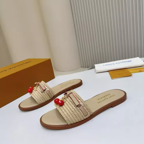 Cheap Louis Vuitton Slippers For Women #1348882 Replica Wholesale [$115.00 USD] [ITEM#1348882] on Replica Louis Vuitton Slippers