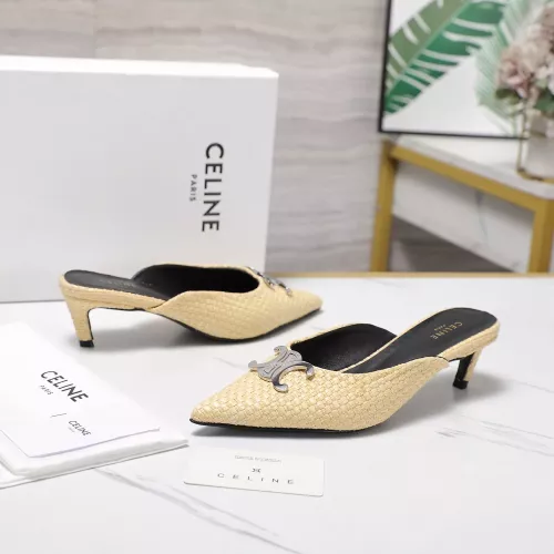 Cheap Celine Slippers For Women #1348900 Replica Wholesale [$105.00 USD] [ITEM#1348900] on Replica Celine Slippers