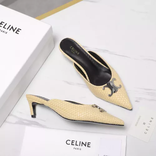 Cheap Celine Slippers For Women #1348900 Replica Wholesale [$105.00 USD] [ITEM#1348900] on Replica Celine Slippers