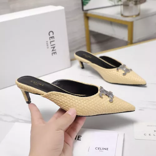 Cheap Celine Slippers For Women #1348900 Replica Wholesale [$105.00 USD] [ITEM#1348900] on Replica Celine Slippers