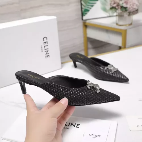 Cheap Celine Slippers For Women #1348901 Replica Wholesale [$105.00 USD] [ITEM#1348901] on Replica Celine Slippers