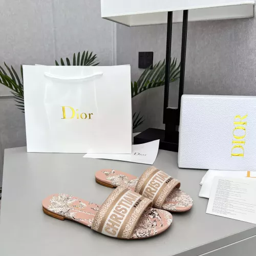Cheap Christian Dior Slippers For Women #1348940 Replica Wholesale [$72.00 USD] [ITEM#1348940] on Replica Christian Dior Slippers