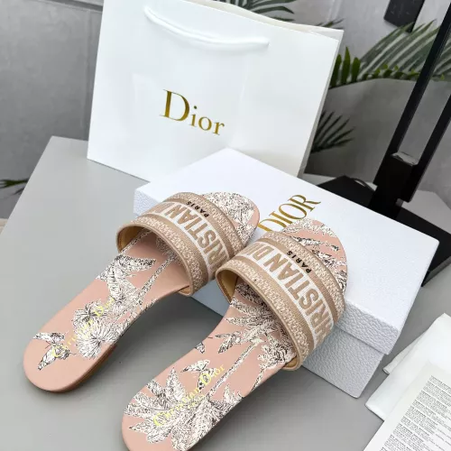 Cheap Christian Dior Slippers For Women #1348940 Replica Wholesale [$72.00 USD] [ITEM#1348940] on Replica Christian Dior Slippers