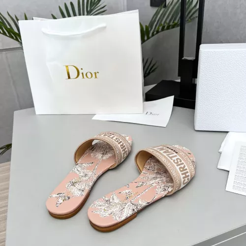 Cheap Christian Dior Slippers For Women #1348940 Replica Wholesale [$72.00 USD] [ITEM#1348940] on Replica Christian Dior Slippers