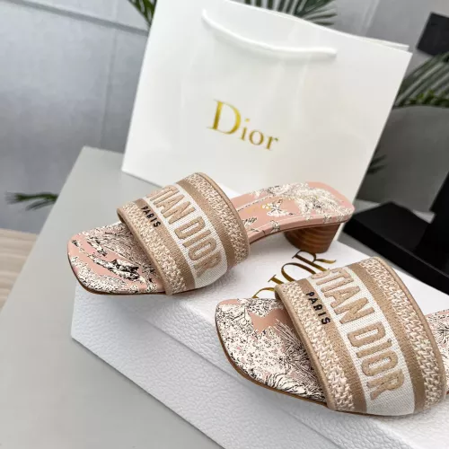Cheap Christian Dior Slippers For Women #1348941 Replica Wholesale [$82.00 USD] [ITEM#1348941] on Replica Christian Dior Slippers