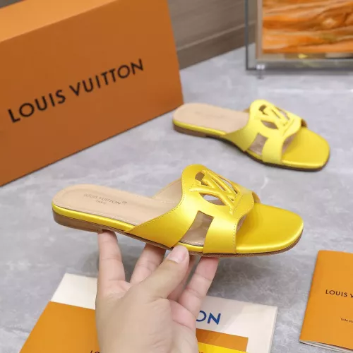 Cheap Louis Vuitton Slippers For Women #1348953 Replica Wholesale [$102.00 USD] [ITEM#1348953] on Replica Louis Vuitton Slippers