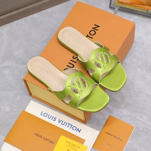Cheap Louis Vuitton Slippers For Women #1348954 Replica Wholesale [$102.00 USD] [ITEM#1348954] on Replica Louis Vuitton Slippers