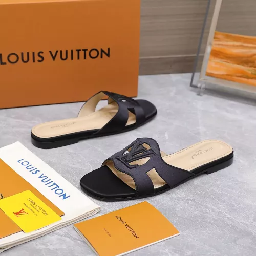 Cheap Louis Vuitton Slippers For Women #1348961 Replica Wholesale [$102.00 USD] [ITEM#1348961] on Replica Louis Vuitton Slippers