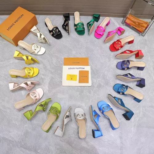 Cheap Louis Vuitton Slippers For Women #1348972 Replica Wholesale [$102.00 USD] [ITEM#1348972] on Replica Louis Vuitton Slippers