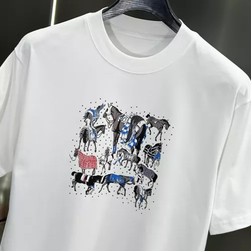 Cheap Hermes T-Shirts Short Sleeved For Men #1349010 Replica Wholesale [$64.00 USD] [ITEM#1349010] on Replica Hermes T-Shirts