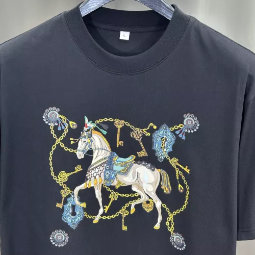 Cheap Hermes T-Shirts Short Sleeved For Men #1349017 Replica Wholesale [$64.00 USD] [ITEM#1349017] on Replica Hermes T-Shirts