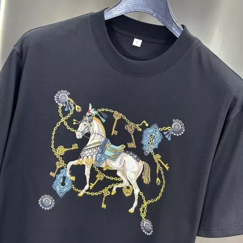 Cheap Hermes T-Shirts Short Sleeved For Men #1349017 Replica Wholesale [$64.00 USD] [ITEM#1349017] on Replica Hermes T-Shirts