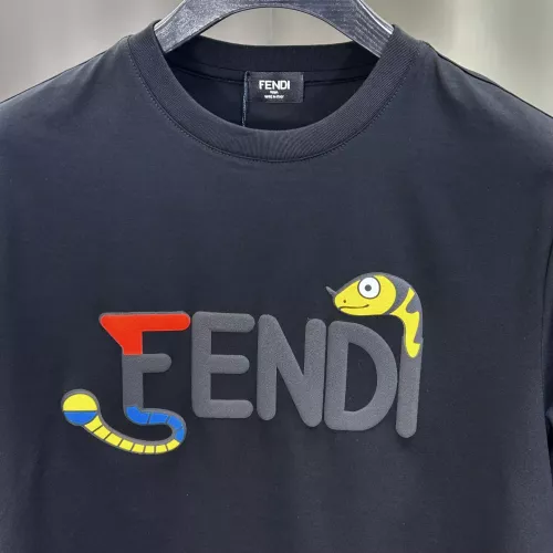 Cheap Fendi T-Shirts Short Sleeved For Men #1349101 Replica Wholesale [$80.00 USD] [ITEM#1349101] on Replica Fendi T-Shirts