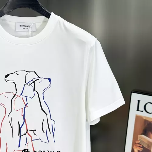 Cheap Thom Browne TB T-Shirts Short Sleeved For Men #1349102 Replica Wholesale [$80.00 USD] [ITEM#1349102] on Replica Thom Browne TB T-Shirts