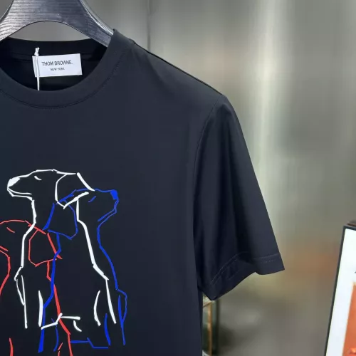 Cheap Thom Browne TB T-Shirts Short Sleeved For Men #1349104 Replica Wholesale [$80.00 USD] [ITEM#1349104] on Replica Thom Browne TB T-Shirts