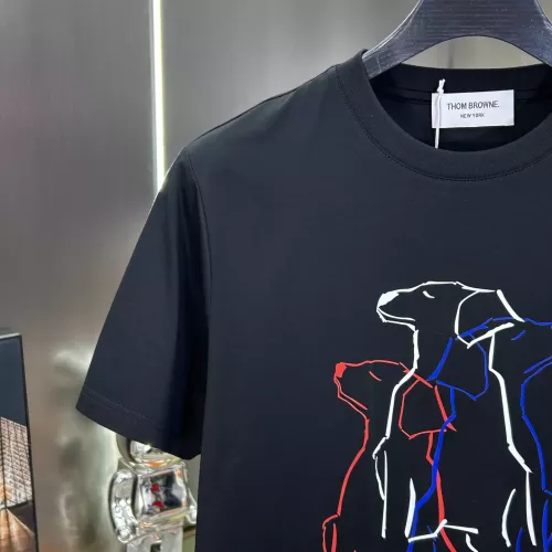 Cheap Thom Browne TB T-Shirts Short Sleeved For Men #1349104 Replica Wholesale [$80.00 USD] [ITEM#1349104] on Replica Thom Browne TB T-Shirts