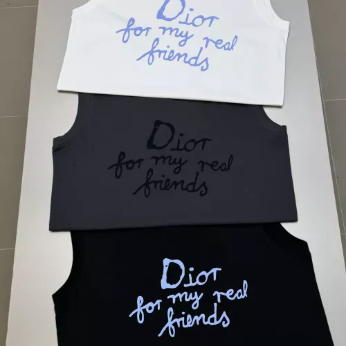 Cheap Christian Dior T-Shirts Sleeveless For Unisex #1349105 Replica Wholesale [$68.00 USD] [ITEM#1349105] on Replica Christian Dior T-Shirts