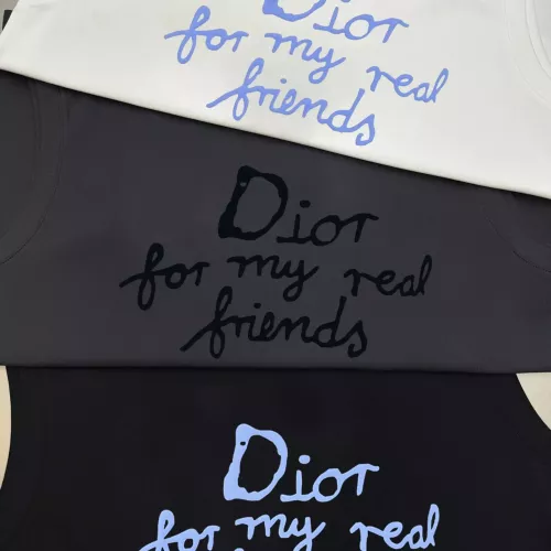 Cheap Christian Dior T-Shirts Sleeveless For Unisex #1349105 Replica Wholesale [$68.00 USD] [ITEM#1349105] on Replica Christian Dior T-Shirts