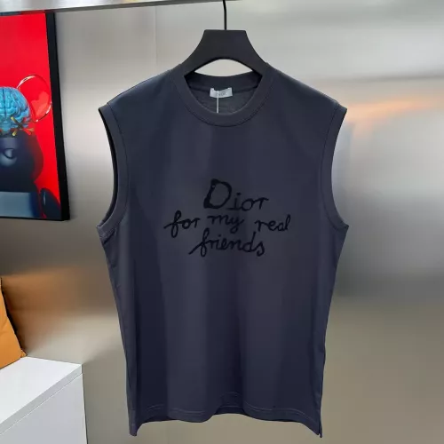 Cheap Christian Dior T-Shirts Sleeveless For Unisex #1349106 Replica Wholesale [$68.00 USD] [ITEM#1349106] on Replica Christian Dior T-Shirts