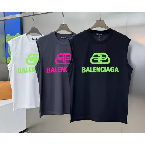 Cheap Balenciaga T-Shirts Sleeveless For Unisex #1349114 Replica Wholesale [$68.00 USD] [ITEM#1349114] on Replica Balenciaga T-Shirts