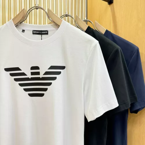 Cheap Armani T-Shirts Short Sleeved For Men #1349132 Replica Wholesale [$85.00 USD] [ITEM#1349132] on Replica Armani T-Shirts