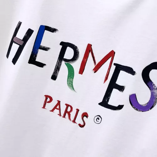 Cheap Hermes T-Shirts Short Sleeved For Men #1349185 Replica Wholesale [$85.00 USD] [ITEM#1349185] on Replica Hermes T-Shirts