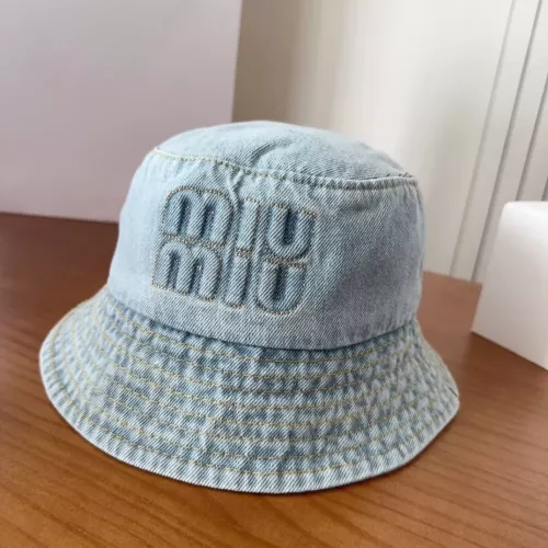 Cheap MIU MIU Caps #1349375 Replica Wholesale [$25.00 USD] [ITEM#1349375] on Replica MIU MIU Caps