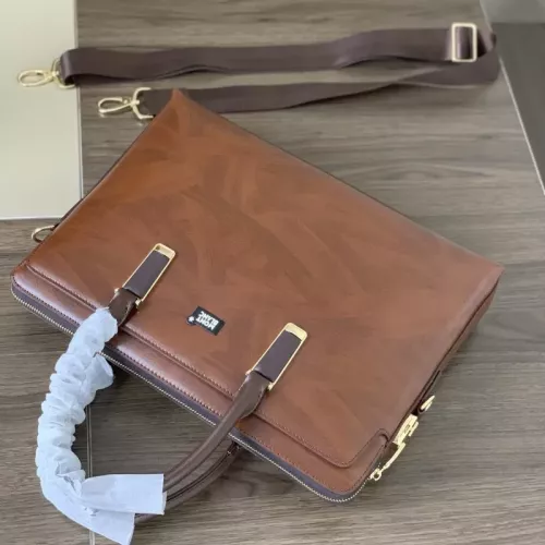 Cheap Mont Blanc AAA Man Handbags #1349459 Replica Wholesale [$160.00 USD] [ITEM#1349459] on Replica Mont Blanc AAA Man Handbags