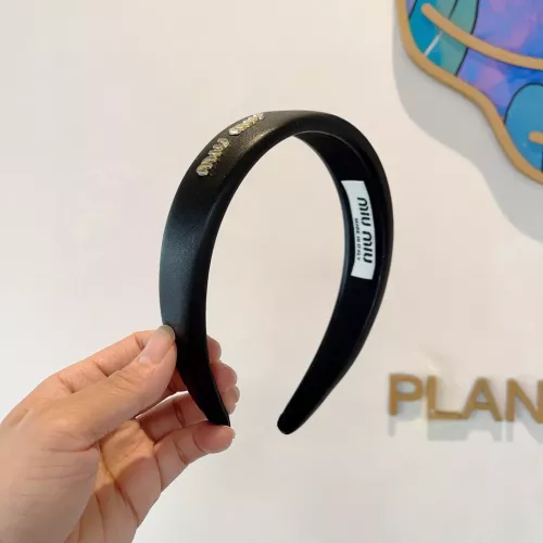 Cheap MIU MIU Headband For Women #1349568 Replica Wholesale [$27.00 USD] [ITEM#1349568] on Replica MIU MIU Headband