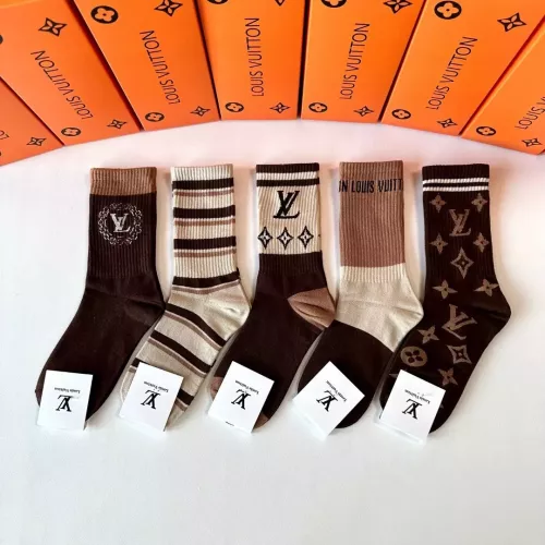 Cheap Louis Vuitton LV Socks #1349593 Replica Wholesale [$29.00 USD] [ITEM#1349593] on Replica Louis Vuitton LV Socks