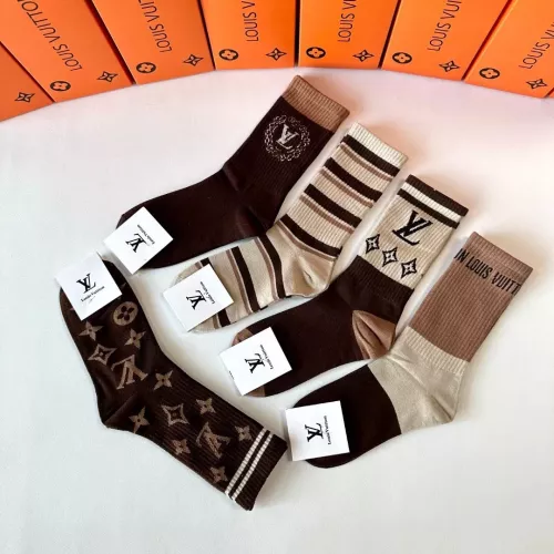 Cheap Louis Vuitton LV Socks #1349593 Replica Wholesale [$29.00 USD] [ITEM#1349593] on Replica Louis Vuitton LV Socks