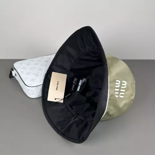 Cheap MIU MIU Caps #1349649 Replica Wholesale [$32.00 USD] [ITEM#1349649] on Replica MIU MIU Caps