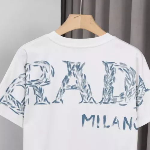 Cheap Prada T-Shirts Short Sleeved For Unisex #1349774 Replica Wholesale [$32.00 USD] [ITEM#1349774] on Replica Prada T-Shirts