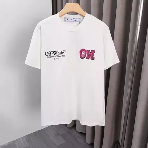Cheap Off-White T-Shirts Short Sleeved For Unisex #1349785 Replica Wholesale [$32.00 USD] [ITEM#1349785] on Replica Off-White T-Shirts