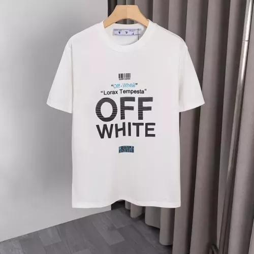 Cheap Off-White T-Shirts Short Sleeved For Unisex #1349788 Replica Wholesale [$32.00 USD] [ITEM#1349788] on Replica Off-White T-Shirts