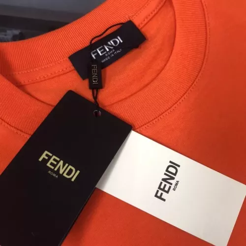 Cheap Fendi T-Shirts Short Sleeved For Unisex #1349828 Replica Wholesale [$42.00 USD] [ITEM#1349828] on Replica Fendi T-Shirts