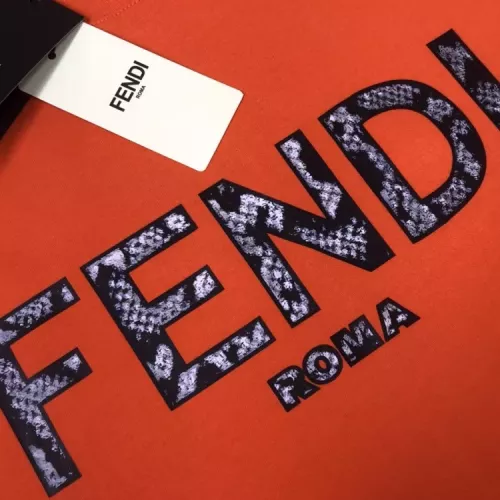 Cheap Fendi T-Shirts Short Sleeved For Unisex #1349828 Replica Wholesale [$42.00 USD] [ITEM#1349828] on Replica Fendi T-Shirts
