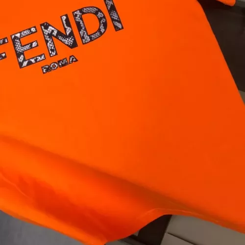 Cheap Fendi T-Shirts Short Sleeved For Unisex #1349828 Replica Wholesale [$42.00 USD] [ITEM#1349828] on Replica Fendi T-Shirts