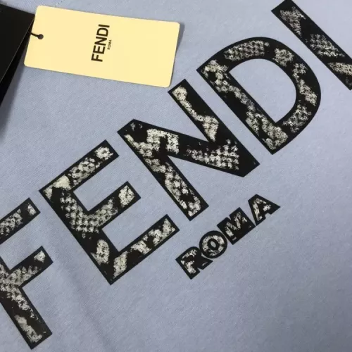 Cheap Fendi T-Shirts Short Sleeved For Unisex #1349830 Replica Wholesale [$42.00 USD] [ITEM#1349830] on Replica Fendi T-Shirts