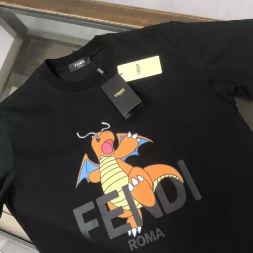 Cheap Fendi T-Shirts Short Sleeved For Unisex #1349833 Replica Wholesale [$42.00 USD] [ITEM#1349833] on Replica Fendi T-Shirts