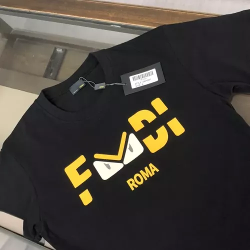 Cheap Fendi T-Shirts Short Sleeved For Men #1349990 Replica Wholesale [$42.00 USD] [ITEM#1349990] on Replica Fendi T-Shirts