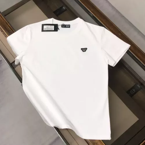 Armani T-Shirts Short Sleeved For Men #1350049
