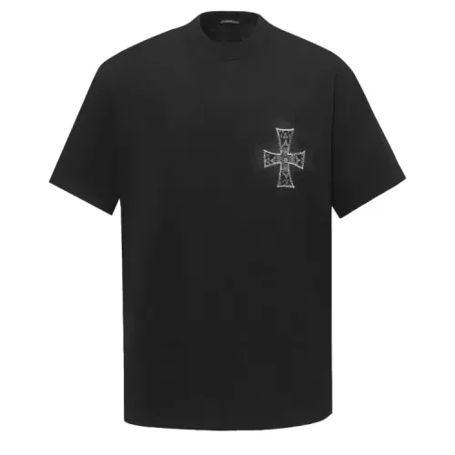 Cheap Chrome Hearts T-Shirts Short Sleeved For Unisex #1350069 Replica Wholesale [$45.00 USD] [ITEM#1350069] on Replica Chrome Hearts T-Shirts