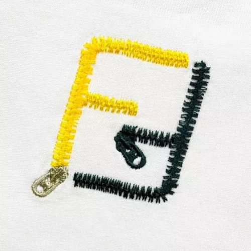 Cheap Fendi T-Shirts Short Sleeved For Unisex #1350134 Replica Wholesale [$45.00 USD] [ITEM#1350134] on Replica Fendi T-Shirts