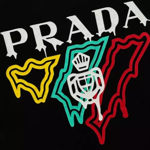 Cheap Prada T-Shirts Short Sleeved For Unisex #1350148 Replica Wholesale [$45.00 USD] [ITEM#1350148] on Replica Prada T-Shirts